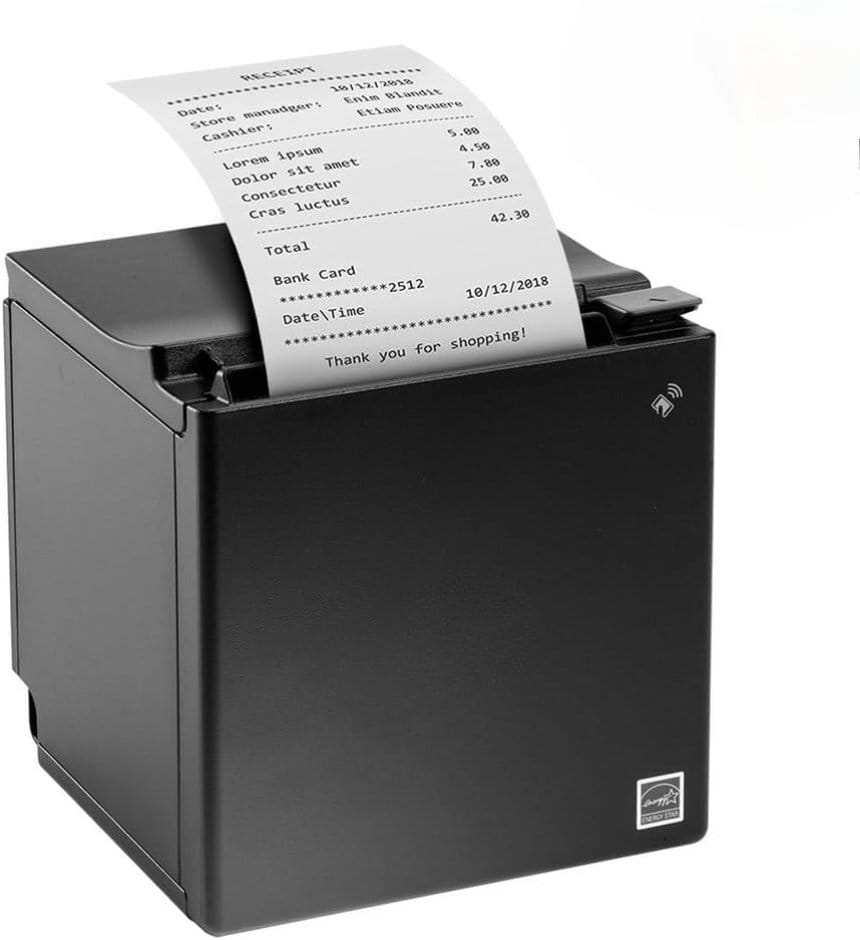 2026/02/302794.jpg Epson TM-m30III -442 Thermal Receipt POS Printer, (USB/LAN/Bluetooth/WiFi), 300mm/s Print Speed, Auto Cutter - Image 1