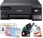 Epson Eco Tank L8050 Wireless Colour Home Inkjet Printers, Multicolor