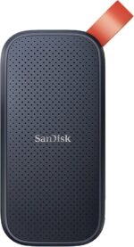 Sandisk 1TB Portable SSD, 800MB/s R, USB 3.2 Gen 2, Rugged SSD with Upto 2 Meter Drop Protection, Type-C to Type-A Cable, PC & Mac Compatible, External SSD