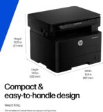 HP 323dnw Auto Duplex WiFi Laser Printer (New Launch), Print Scan Copy, LCD Display, 30 PPM, 256 MB Memory, Black - Image 2