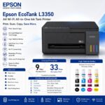 Epson EcoTank L3350 A4 Wi-Fi All-in-One Ink Tank Printer - Image 3